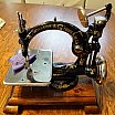 ミシン - Antique Hand Crank Willcox Gibbs sewing machine, Restored 1882, Willcox Decals